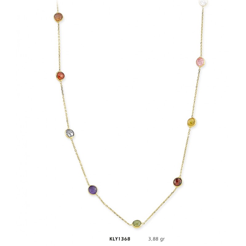 14 Ayar Altın Şans Kolyesi KLY1368