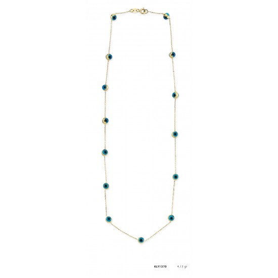 14 Ayar Altın Şans Kolyesi KLY1370