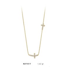 14 Ayar Altın Haç Kolye KLY1517