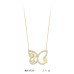 14 Ayar Kelebek Kolye KLY1721 14 Ayar Kelebek Kolye KLY1721