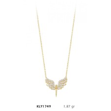 14 Ayar Melek Kolye KLY1749