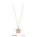 14 Ayar Altın Yıldız Kolye KLY1891