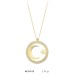 14 Ayar Altın Ay Yıldız Kolye KLY1912
