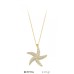 14 Ayar Altın Deniz Yıldızı Kolye KLY1916