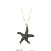 14 Ayar Altın Deniz Yıldızı Kolye KLY1921