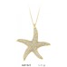 14 Ayar Altın Deniz Yıldızı Kolye KLY1927