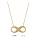 14 Ayar Altın Sonsuzluk Kolye KLY981