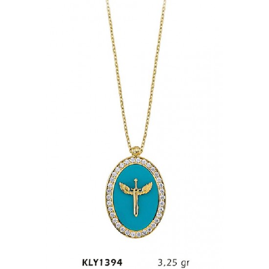 14 Ayar Altın Kılıç Kolye KLY1394