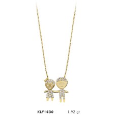 14 Ayar Altın Çocuk Kolye KLY1430