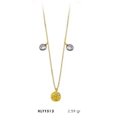 14 Ayar Altın Şans Kolye KLY1513