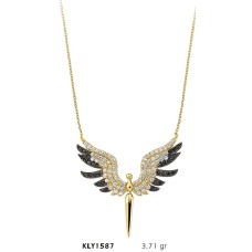 14 Ayar Altın Kılıç Kolye KLY1587