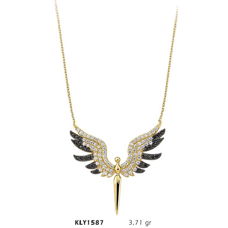 14 Ayar Altın Kılıç Kolye KLY1587