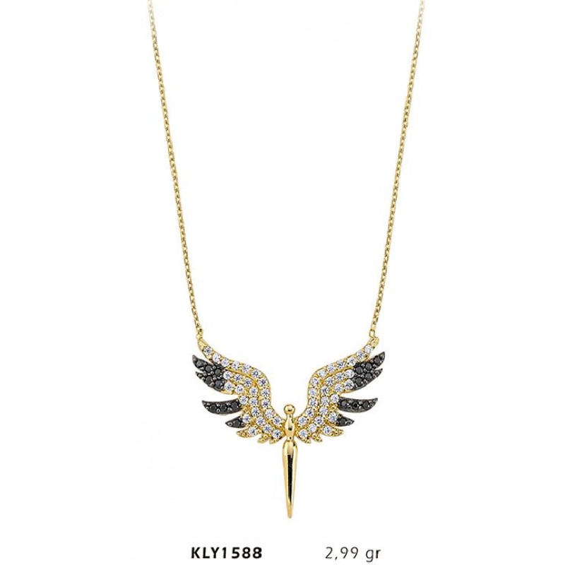 14 Ayar Altın Kılıç Kolye KLY1588