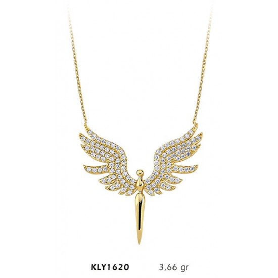 14 Ayar Altın Kılıç Kolye KLY1620