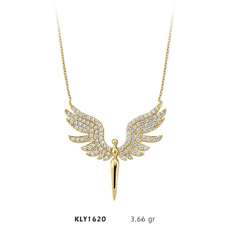 14 Ayar Altın Kılıç Kolye KLY1620