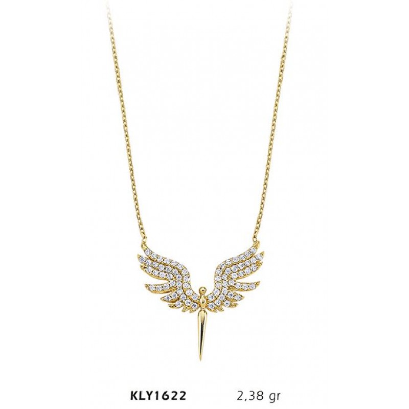 14 Ayar Altın Kılıç Kolye KLY1622