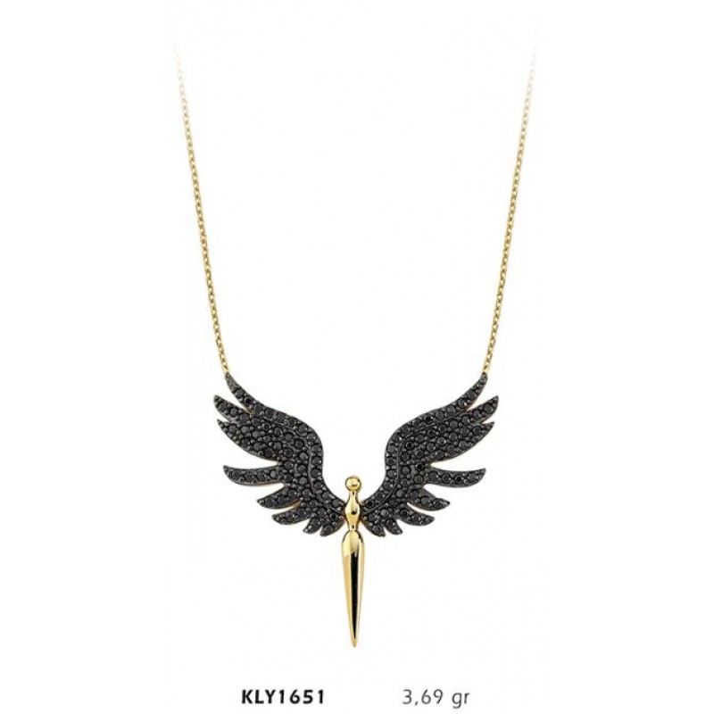 14 Ayar Altın Kılıç Kolye KLY1651