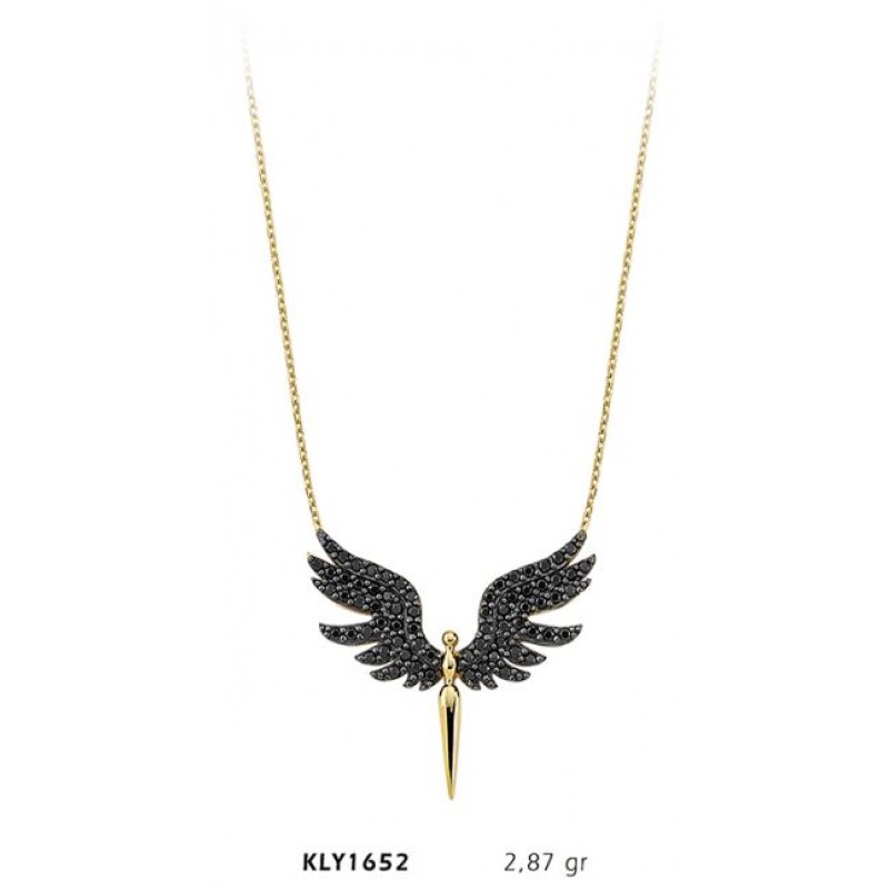 14 Ayar Altın Kılıç Kolye KLY1652