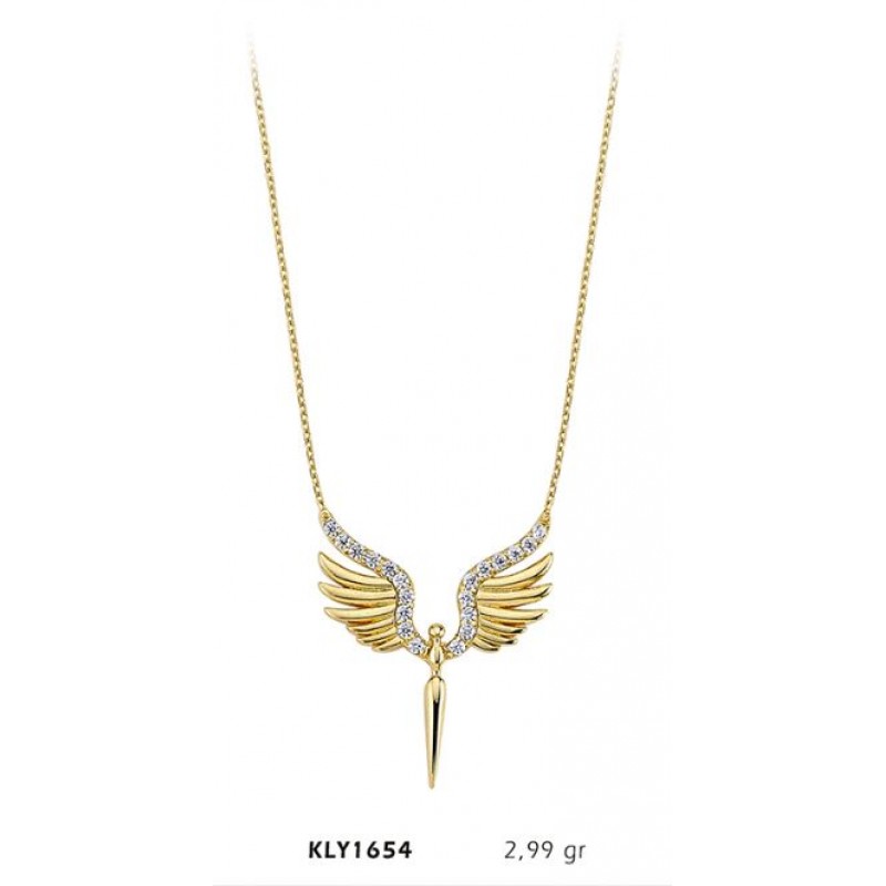 14 Ayar Altın Kılıç Kolye KLY1654