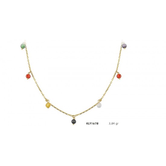 14 Ayar Altın Şans Kolye KLY1678