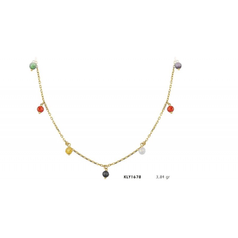 14 Ayar Altın Şans Kolye KLY1678