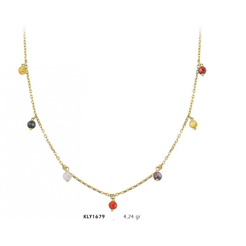 14 Ayar Altın Şans Kolye KLY1679