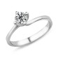 0.44 Karat E Renk HRD Sertifikalı Pırlanta Tektaş Yüzük PR327