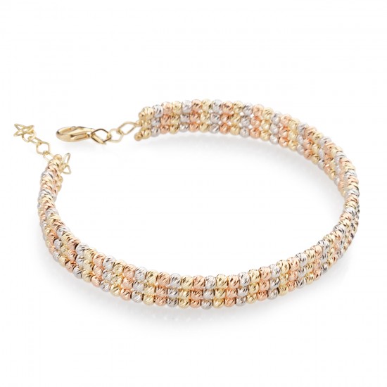 Dorika 14 Ayar Altın Bileklik HSM10011