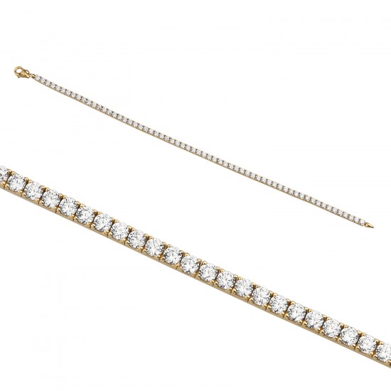 14 Ayar Su Yolu Bileklik HSM10023 14 Ayar Su Yolu Bileklik HSM10023