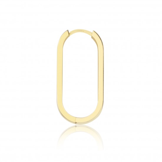 Üçlü Bant Altın Küpe HSM10046 Üçlü Bant Altın Küpe HSM10046