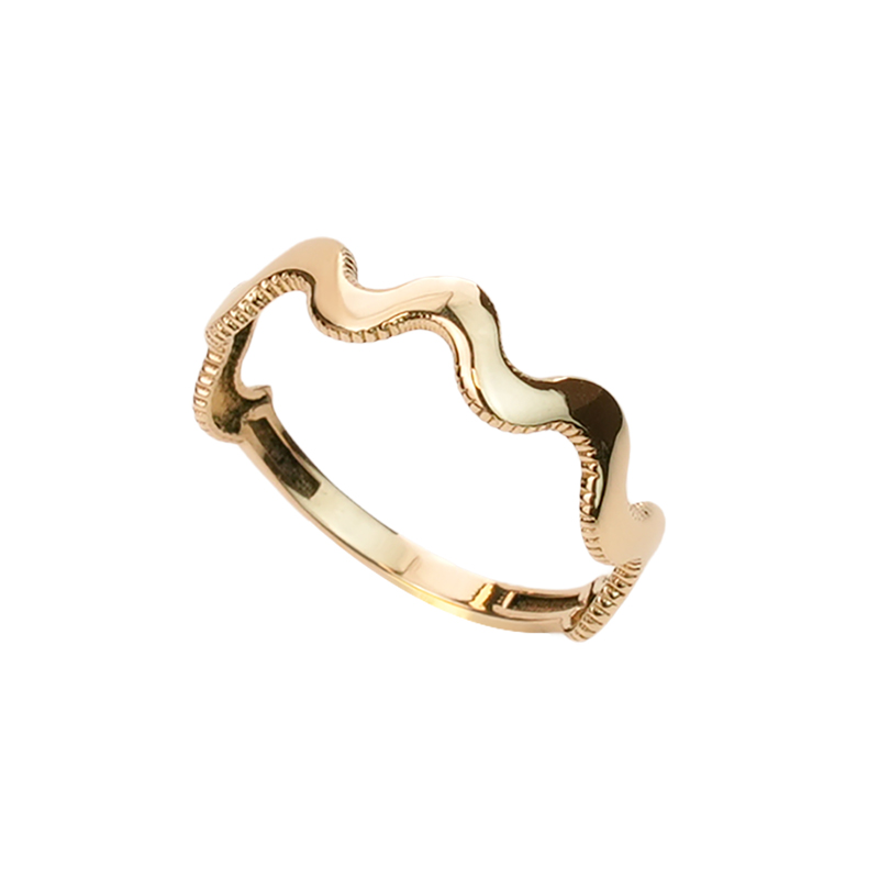 14 Ayar Zikzak Model Yüzük HSM10063 14 Ayar Zikzak Model Yüzük HSM10063