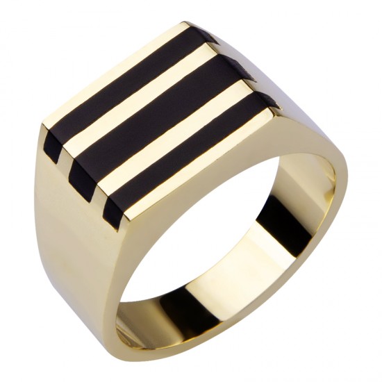 14 Ayar Altın Erkek Yüzük HSM10078