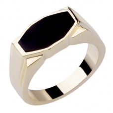 14 Ayar Altın Erkek Yüzük HSM10080