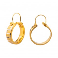 14 Ayar Altın Halka Küpe HSM10100