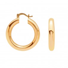 14 Ayar Altın Halka Küpe HSM10102