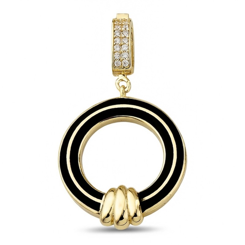 14 Ayar Daire Kolye Ucu HSM10103 14 Ayar Daire Kolye Ucu HSM10103