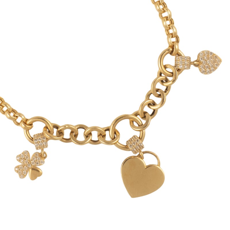 14 Ayar Altın Bileklik HSM10112