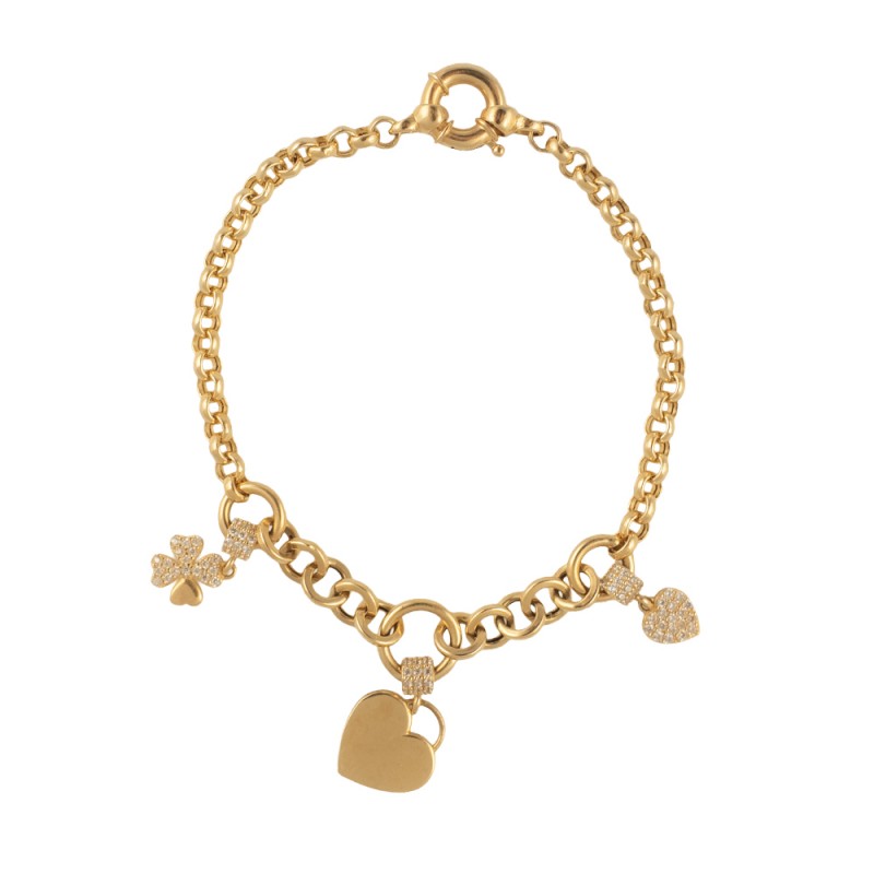 14 Ayar Altın Bileklik HSM10112