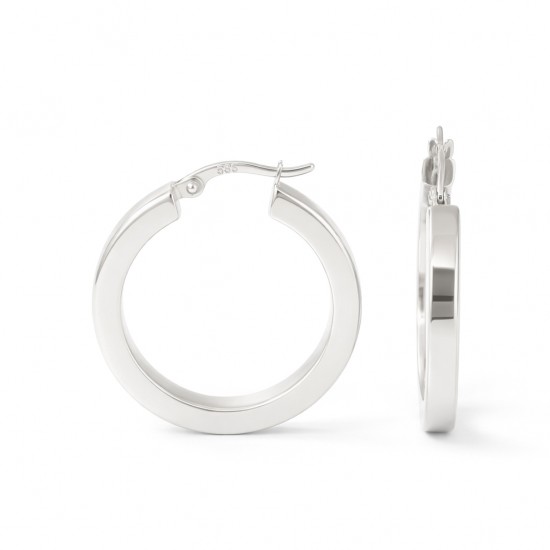 14 Ayar Altın Halka Küpe HSM10130