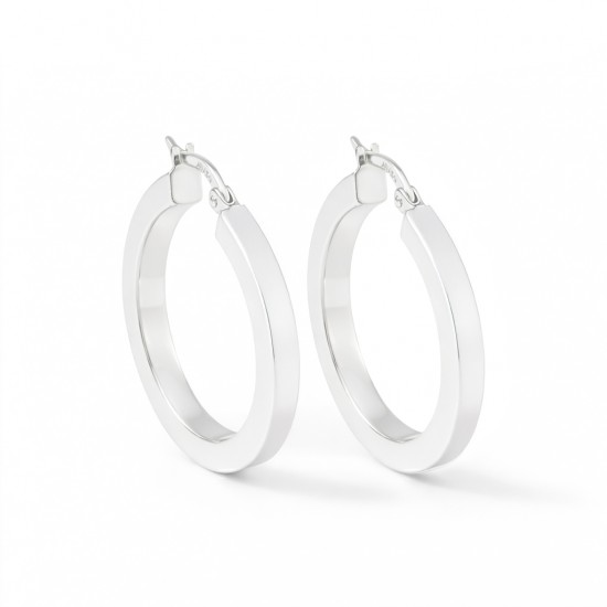 14 Ayar Altın Halka Küpe HSM10130