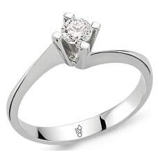 0.30 Ct Tektaş Pırlanta Yüzük RM-10015