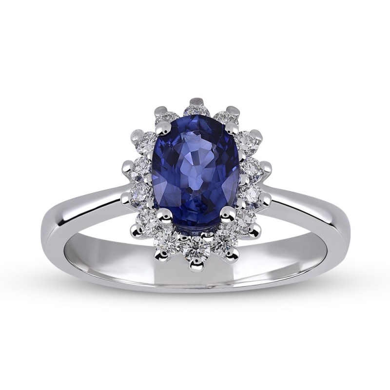 1.14 Ct Pırlanta Safir Yüzük RTY26 1.14 Ct Pırlanta Safir Yüzük RTY26