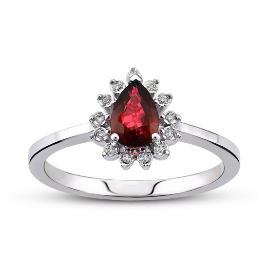 0.52 Ct Pırlanta Yakut Yüzük RTY30 0.52 Ct Pırlanta Yakut Yüzük RTY30