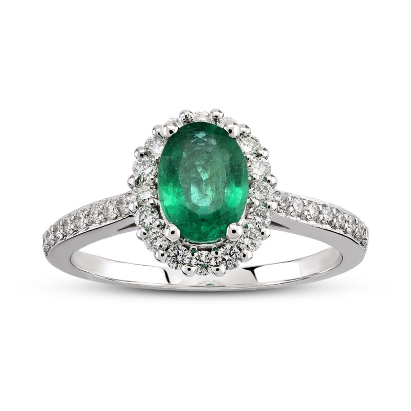 0.93 Ct Pırlanta Zümrüt Yüzük RTY31 0.93 Ct Pırlanta Zümrüt Yüzük RTY31