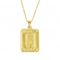 Pullu Ş Harfi Zincir Kolye KLY2047