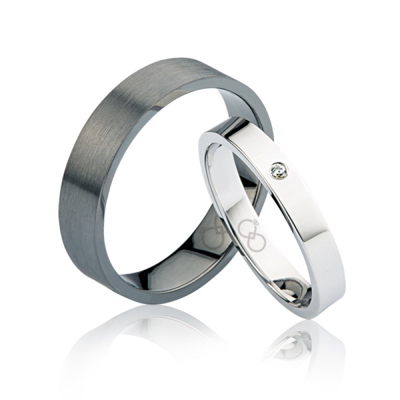 Beyaz Taşlı Altın Alyans 1603 Beyaz Taşlı Altın Alyans 1603