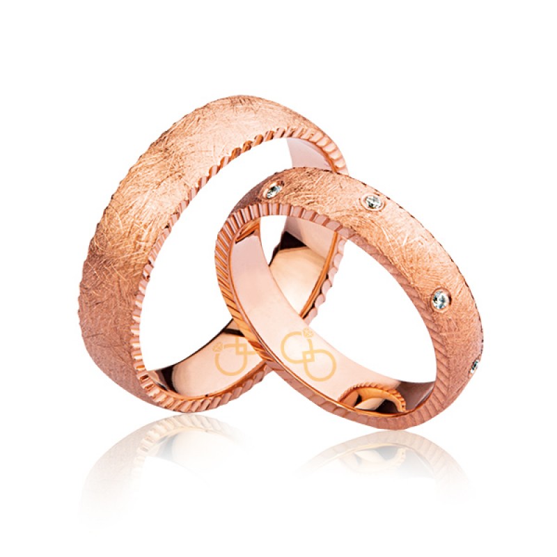 Rose Altın Alyans 2002-2 Rose Altın Alyans 2002-2