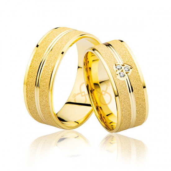 Sarı Altın Alyans 2203-2