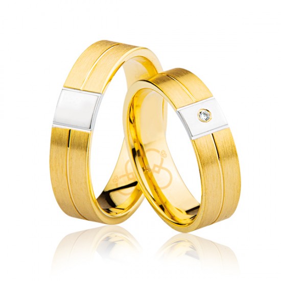 Sarı Altın Alyans 2502-1