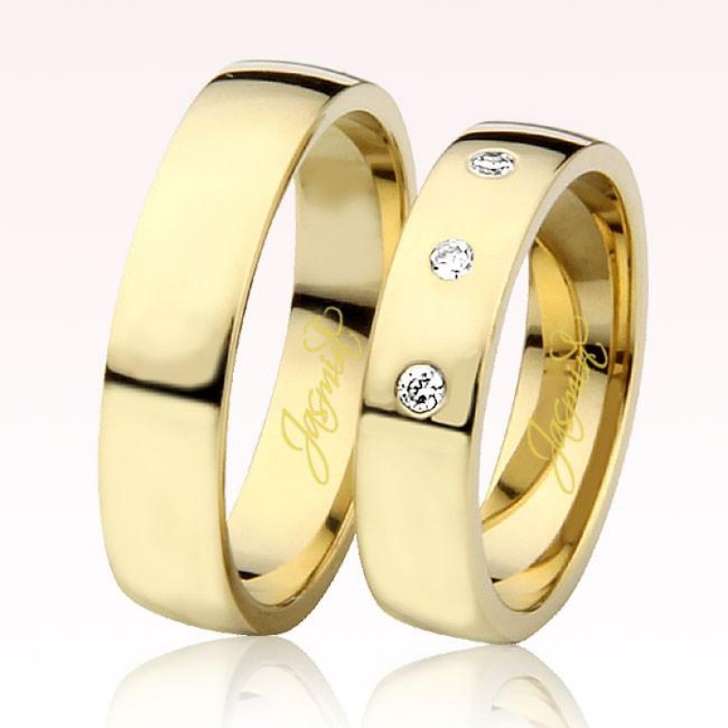 Sarı Altın Alyans 3103-1